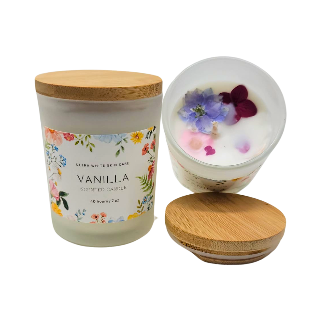 Vanilla Enchantment: Petals in Bloom Candle